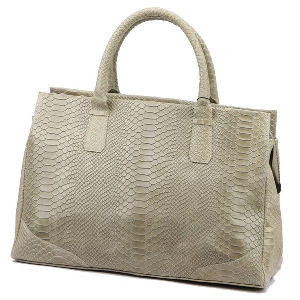 Torebka VERA PELLE 10.020 SKÓRA TAUPE