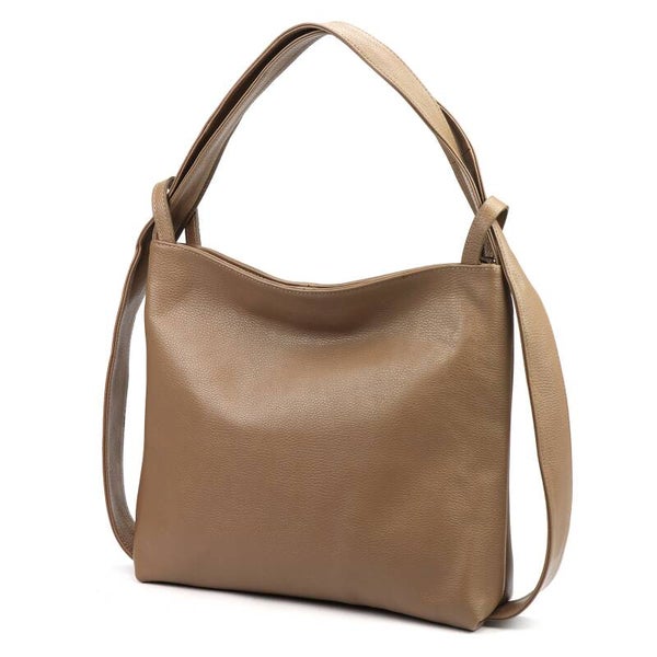 Torebka VERA PELLE 26-019 SKÓRA TAUPE