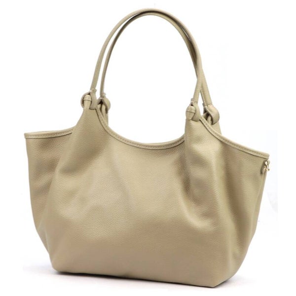 Torebka VERA PELLE 26-031 SKÓRA TAUPE