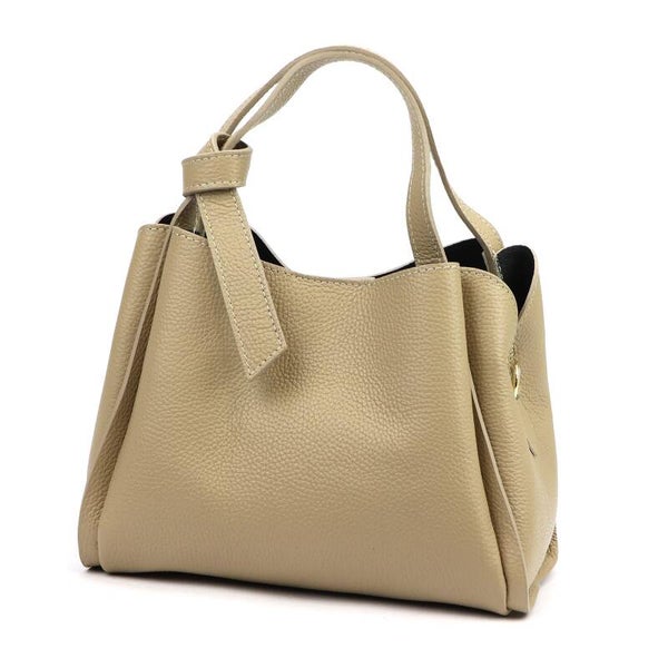 Torebka VERA PELLE 26-139 SKÓRA TAUPE