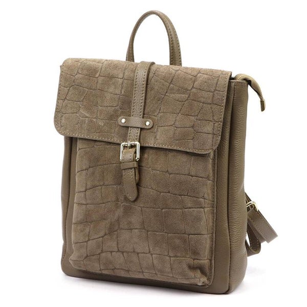 Plecak VERA PELLE 26- 150 ZAMSZ FANGO