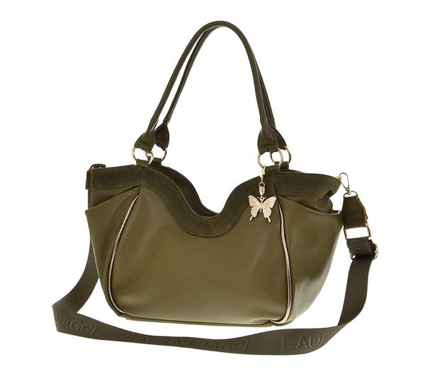 Torebka LAURA BIAGGI L326033 MILITARY GREEN
