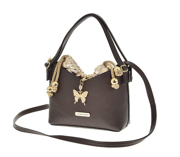 Torebka LAURA BIAGGI L326048 CZEKOLADA