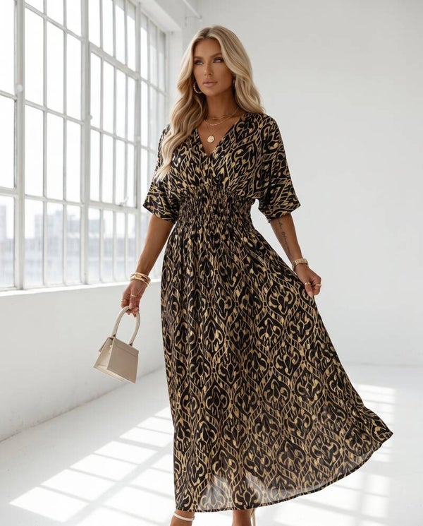 Sukienka LEANA SLEEVE LAURA CZARNA