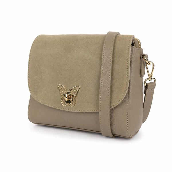 Torebka LOCCA MILANO LM-004 SKÓRA TAUPE