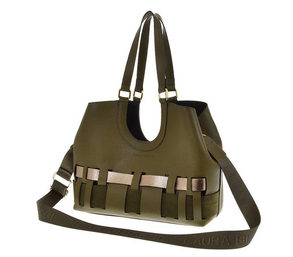 Torebka LAURA BIAGGI MG461 MILITARY GREEN