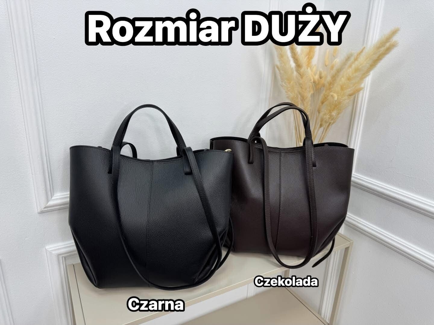 Torebka VERA PELLE POLI MAXI SKÓRA