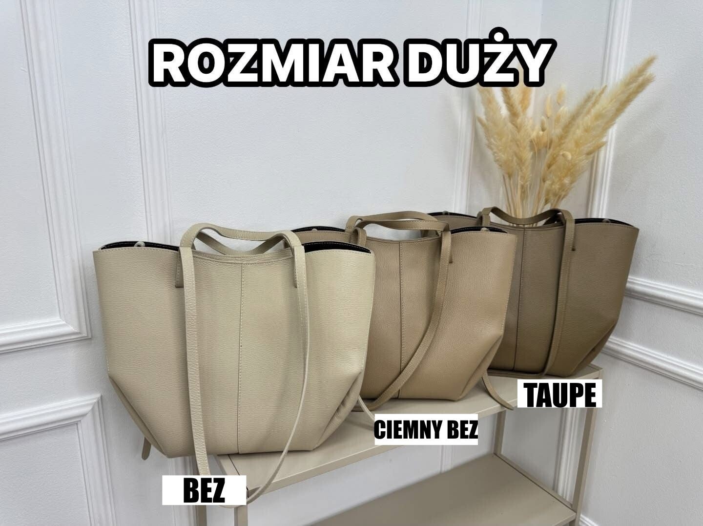 Torebka VERA PELLE POLI MAXI SKÓRA