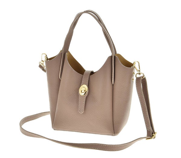 Torebka LAURA BIAGGI skóra TS112-57 TAUPE
