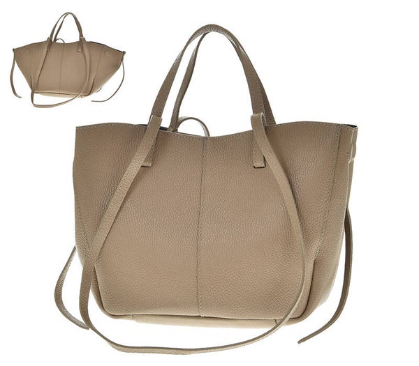 Torebka LAURA BIAGGI skóra TS66-6605 TAUPE