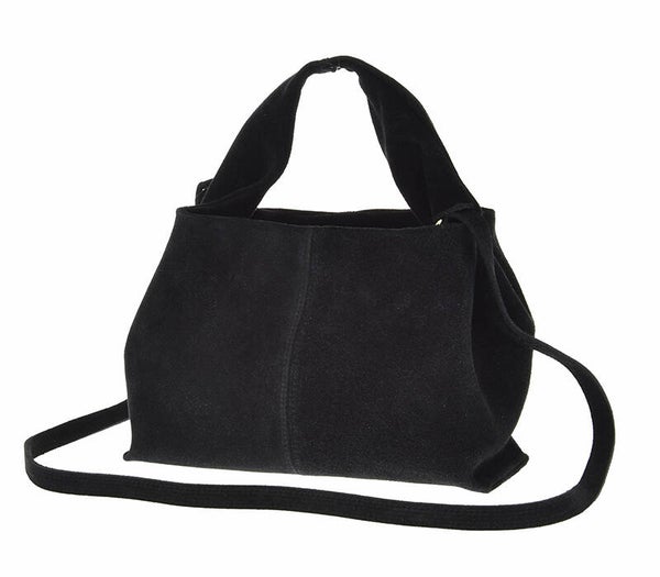Torebka LAURA BIAGGI zamsz TS66-9003 CZARNA