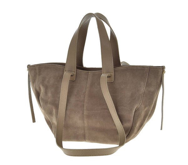 Torebka LAURA BIAGGI zamsz TS98-141 MOCHA