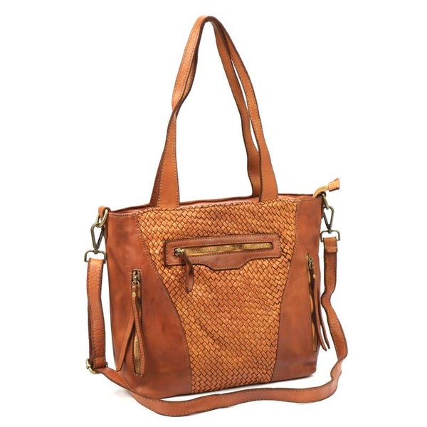 Torebka VS ITALY PREMIUM 033 skóra CAMEL