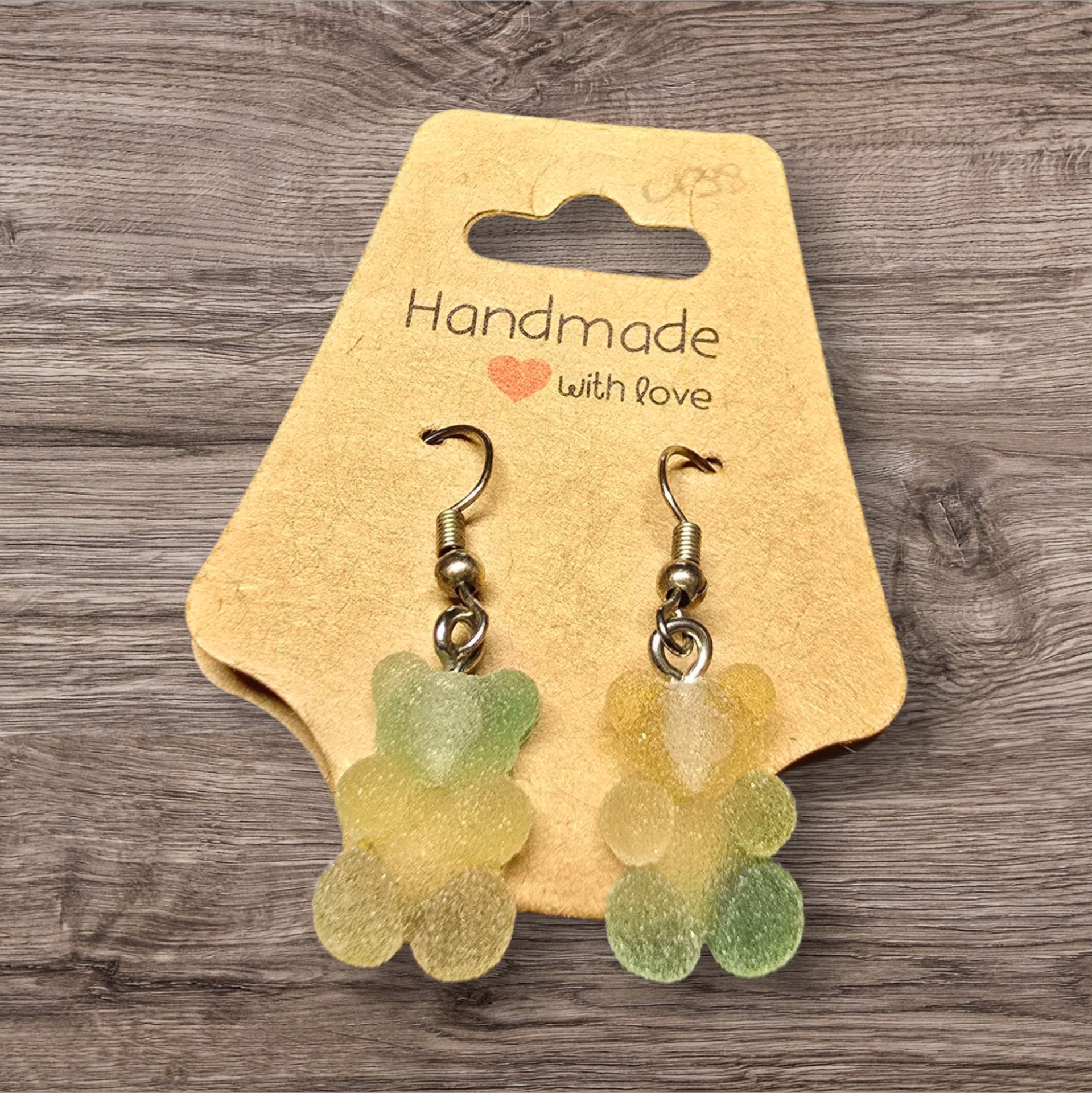 Boucles d'oreilles Nounours Haribo