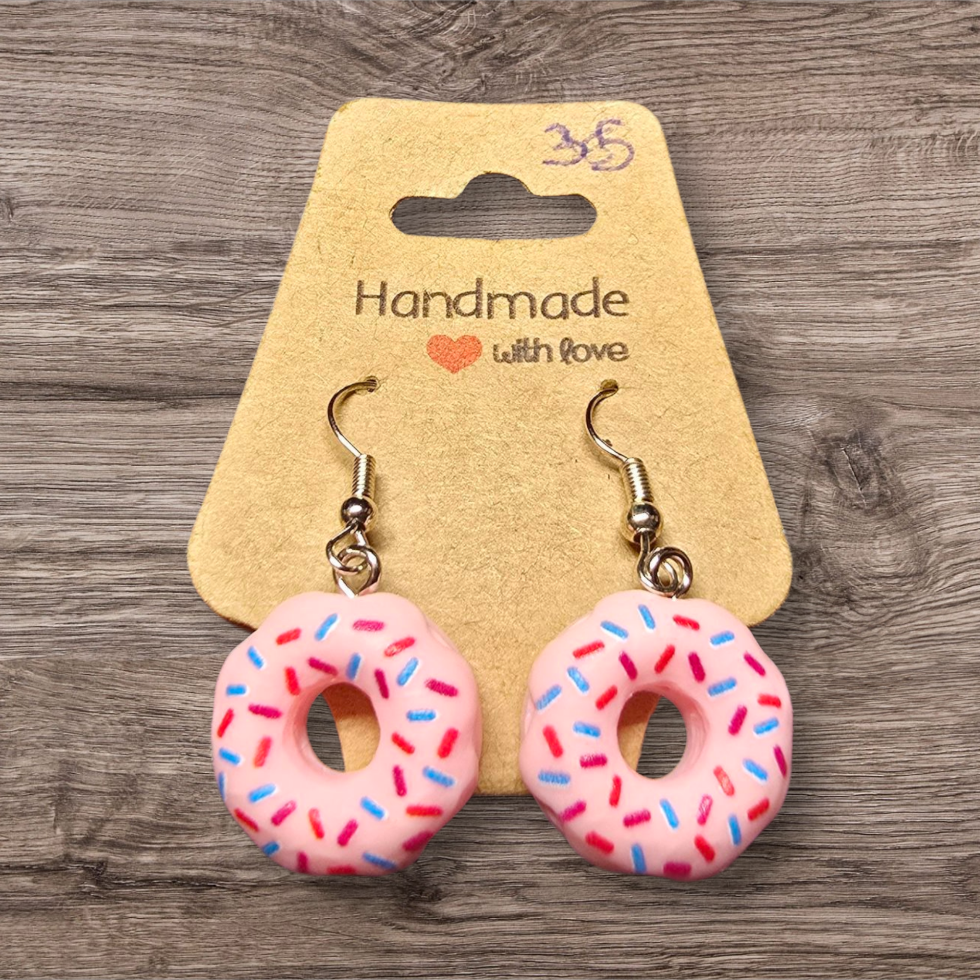 Boucles d'oreilles Donuts