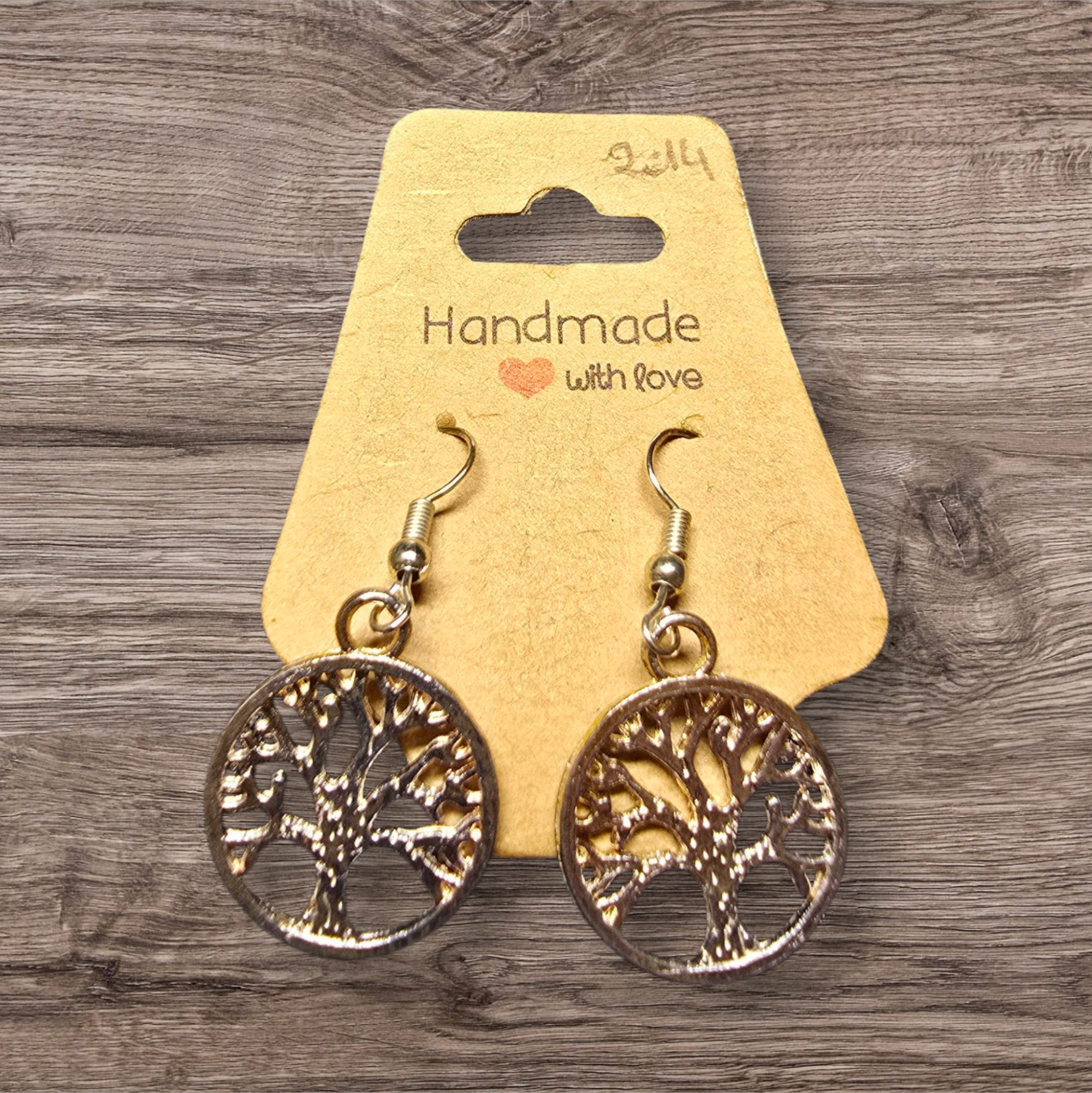 Boucles d'oreilles Arbre de Vie