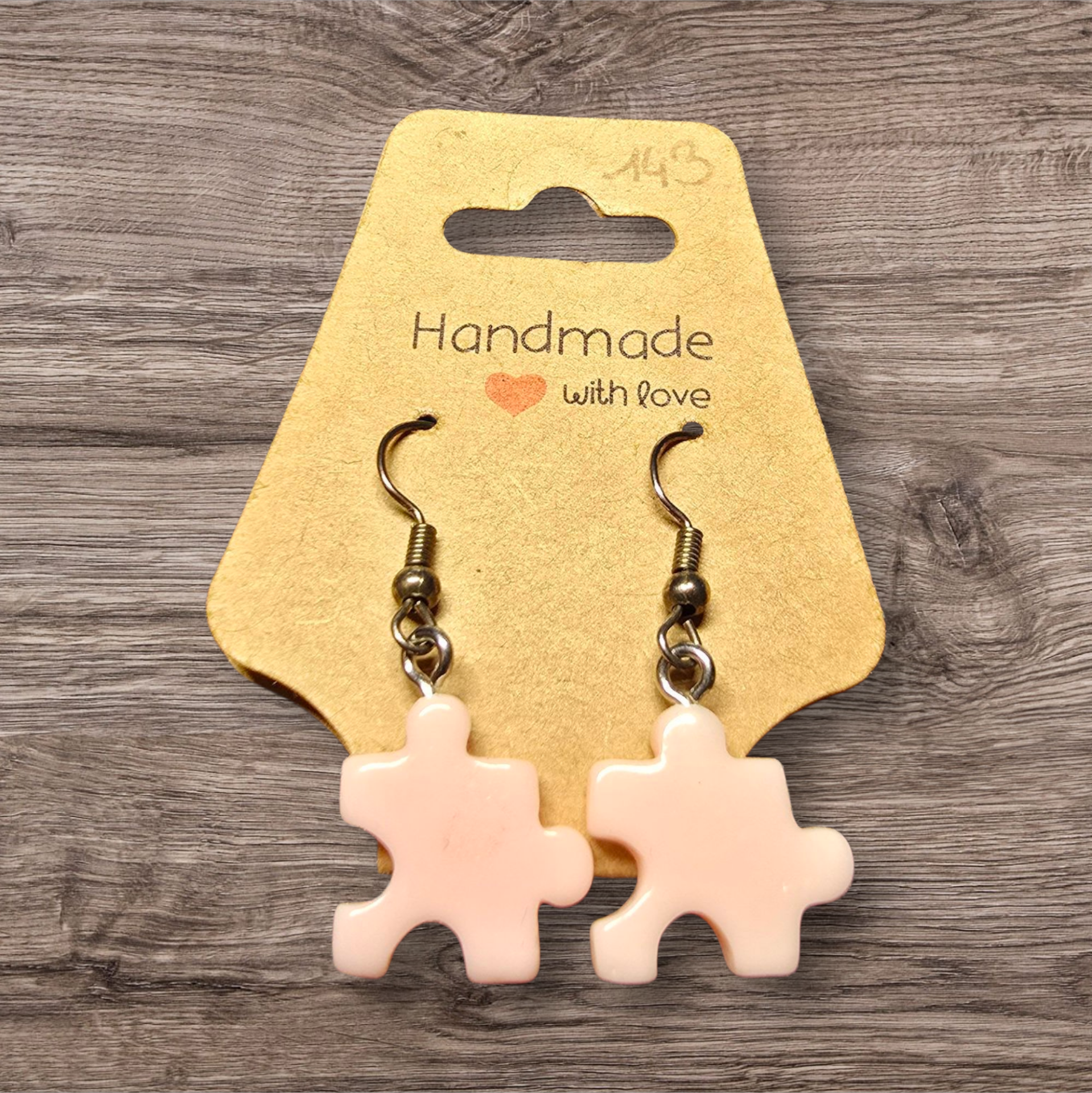Boucles d'oreilles Puzzle
