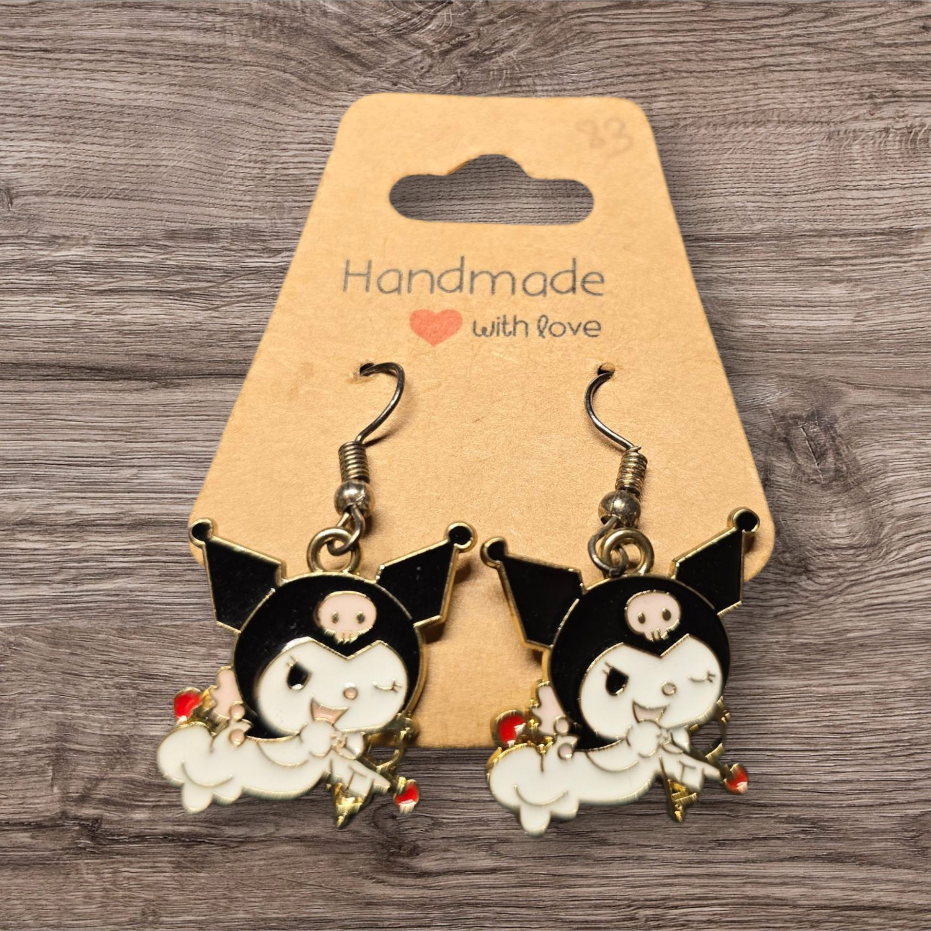 Boucles d'oreilles Kuromi