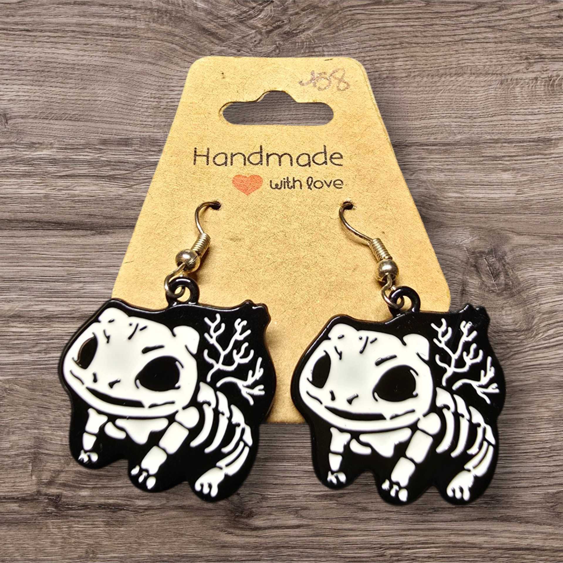 Boucles d'oreilles Squelette