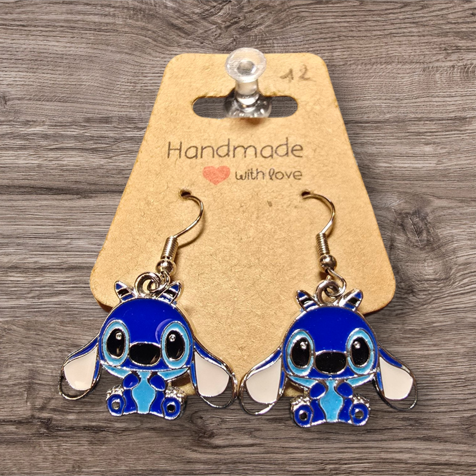 Boucles d'oreilles Stitch