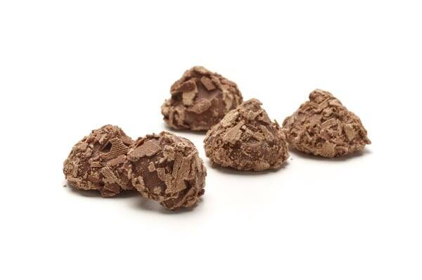 Schilfertruffels met chocoladevulling - 200g