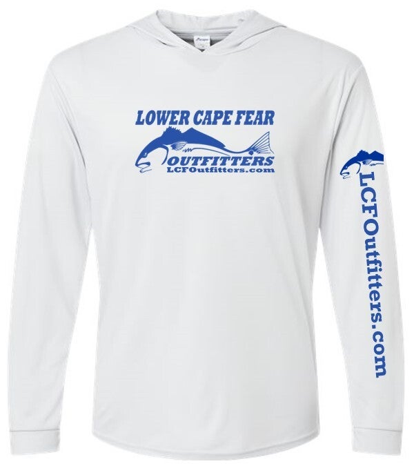 LCFO Red Fish Paragon 220P Bahama Performance Hooded Long Sleeve T-Shirt