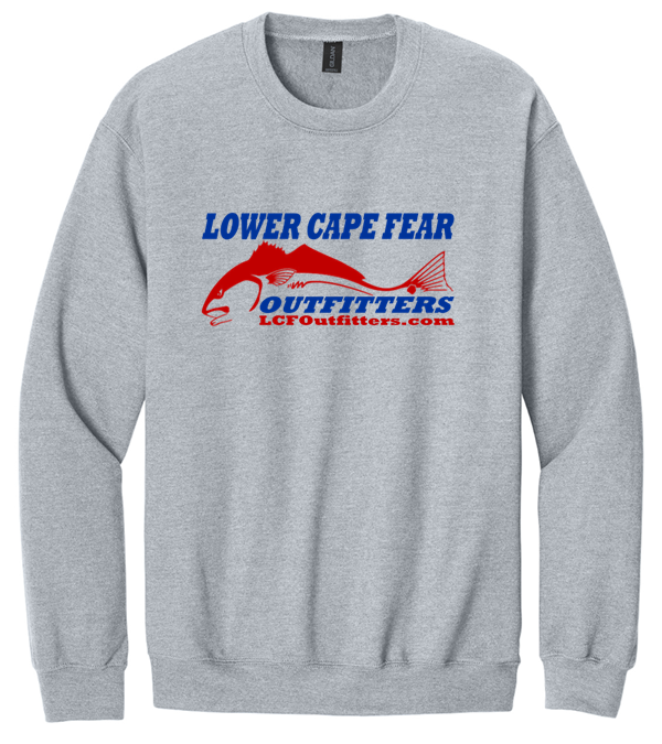 LCFO Gildan® Softstyle® Crewneck Sweatshirt Red Fish Logo
