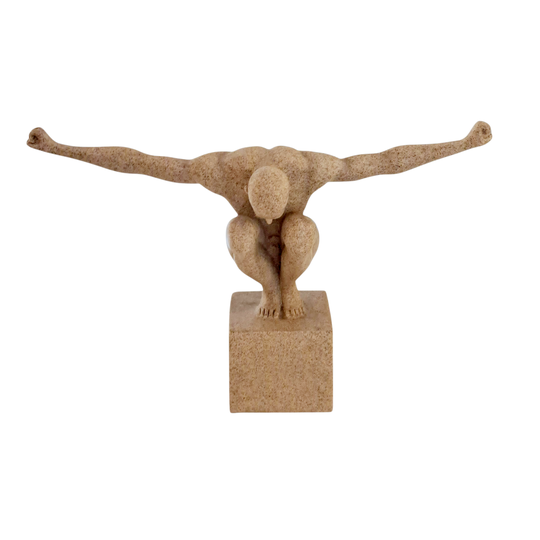 Beeld Sporter op Voet