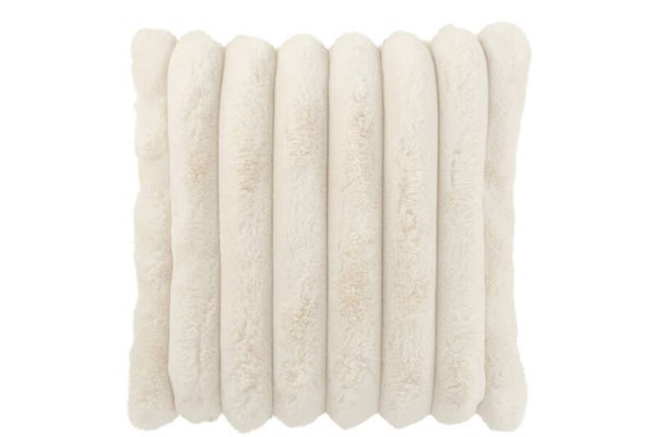 Kussen J-Line - Corduroy Wit
