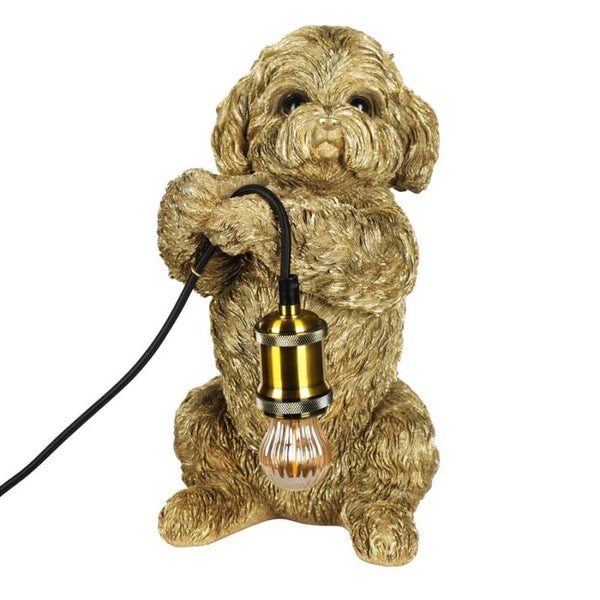 Lamp Boomer Hond Goud