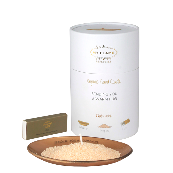 My Flame - Kaarsenzand Gift Box - Sending you a Warm Hug
