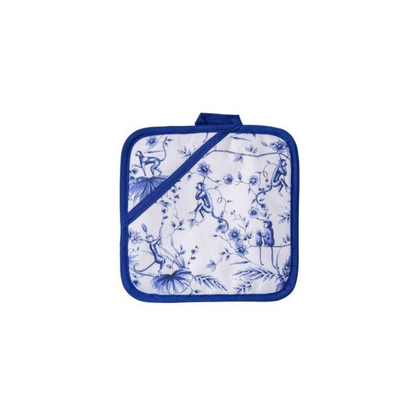 Heinen Delfst Blauw Pannenlap Aapjes