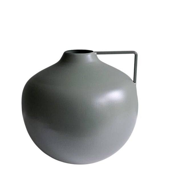 Metalen Vaas Groen met Oor