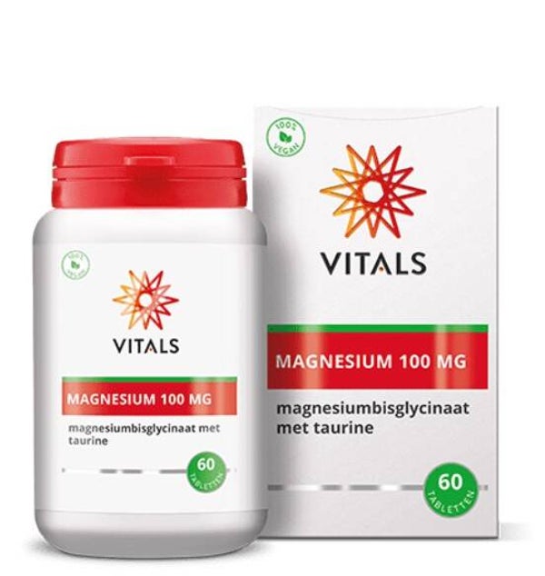 Vitals Magnesium Biglycinaat 60 tabs