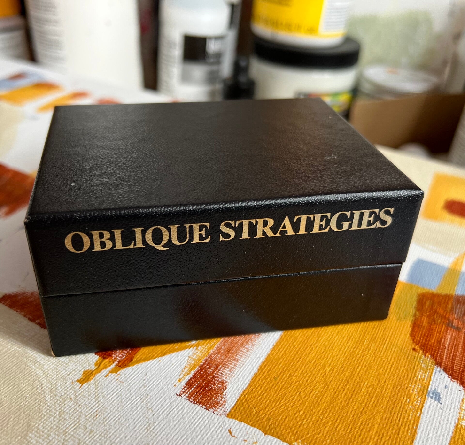 アート・デザイン・音楽 OBLIQUE STRATEGIES - BRIAN ENO Oblique Strategies | Graphic Arts