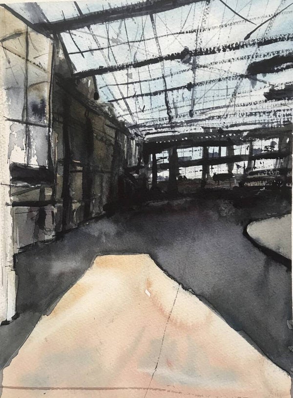 Aquarel Machinefabriek Vlissingen