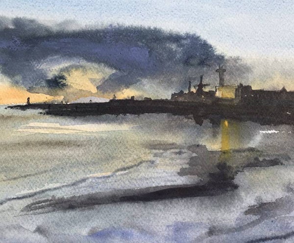 Aquarel Vlissingen, Groene Boulevard