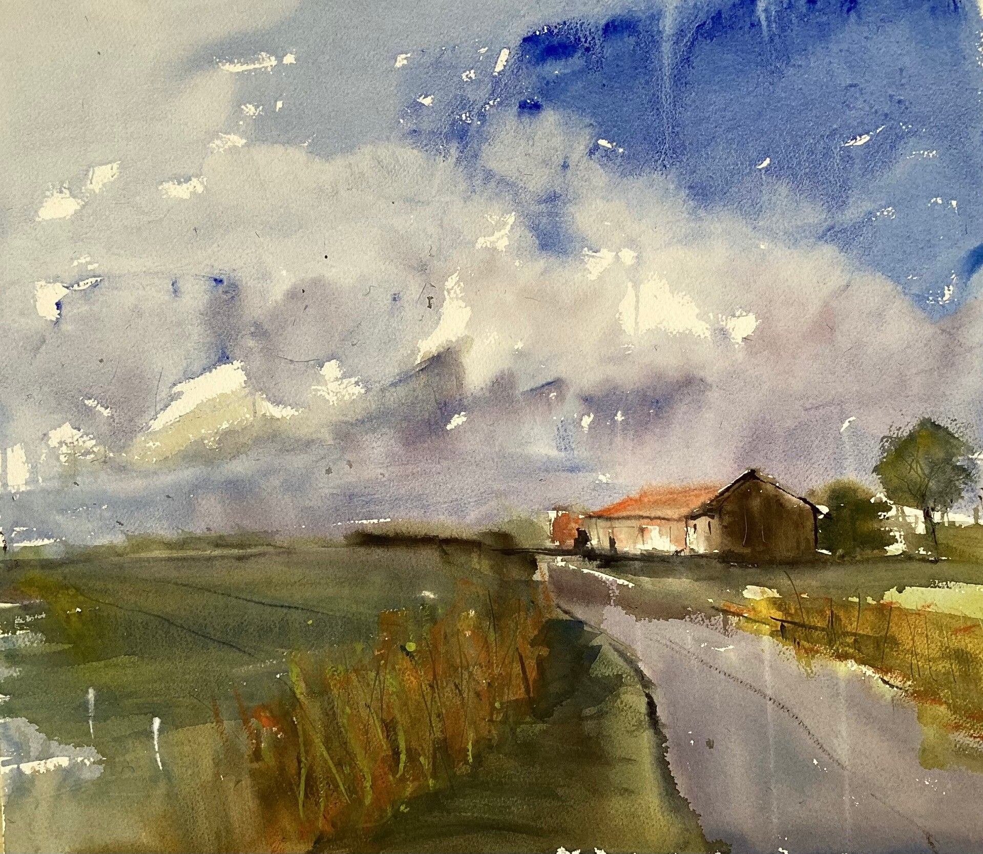 Aquarel Sint Laurens, Weihoek