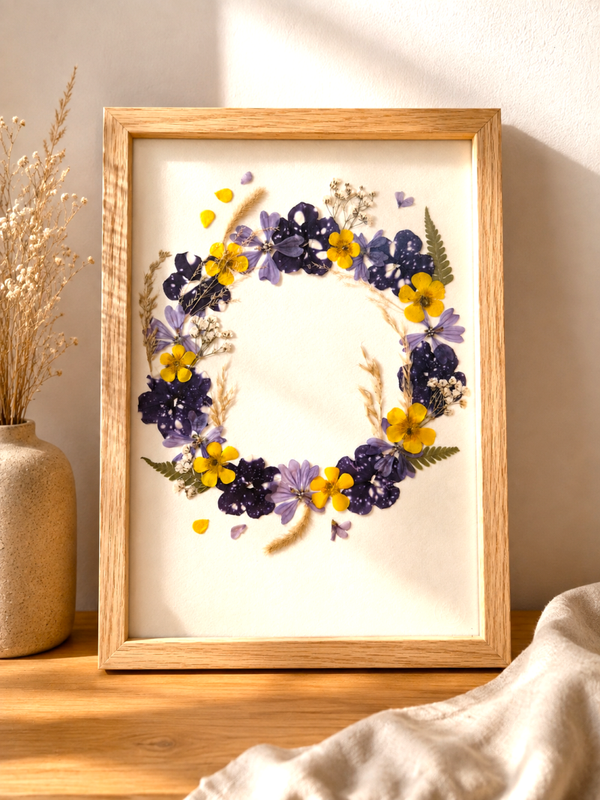 Couronne Florale « Nuit Étoilée »