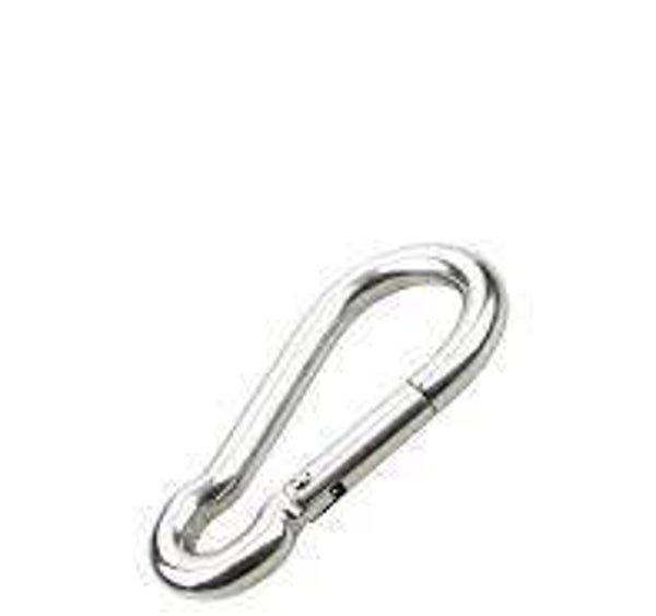 MOSQUETON INOX 316 50MM