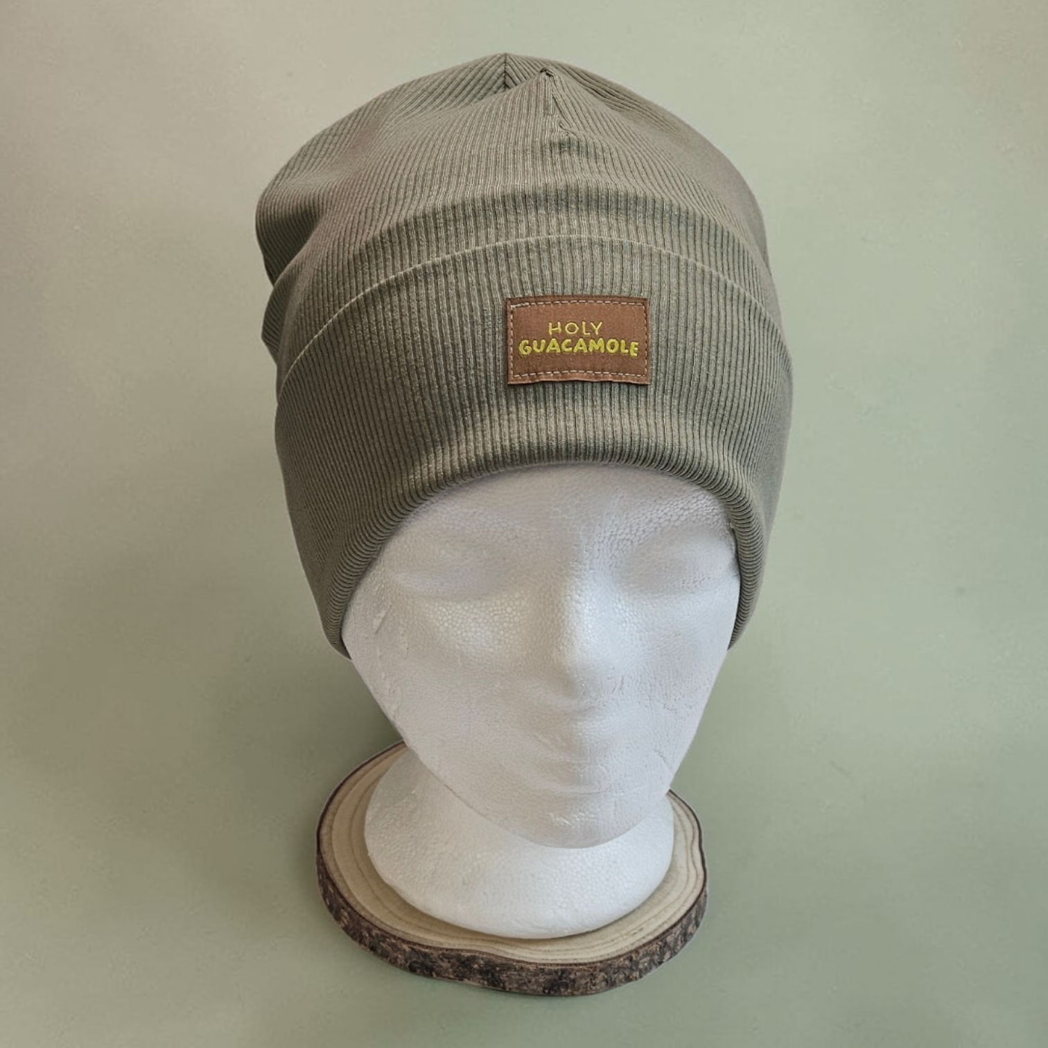 Statement Beanie "Holy Guacamole"