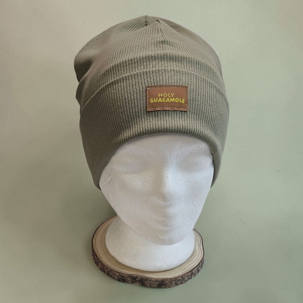 Statement Beanie "Holy Guacamole"