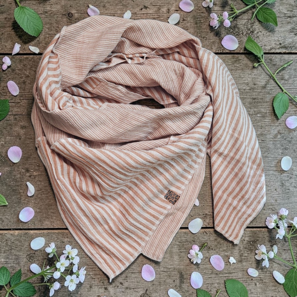 XXL Musselintuch Patch sand creme