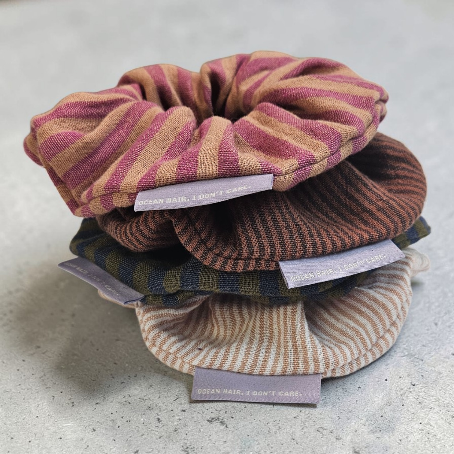 Musselin Scrunchie "Ocean hair"