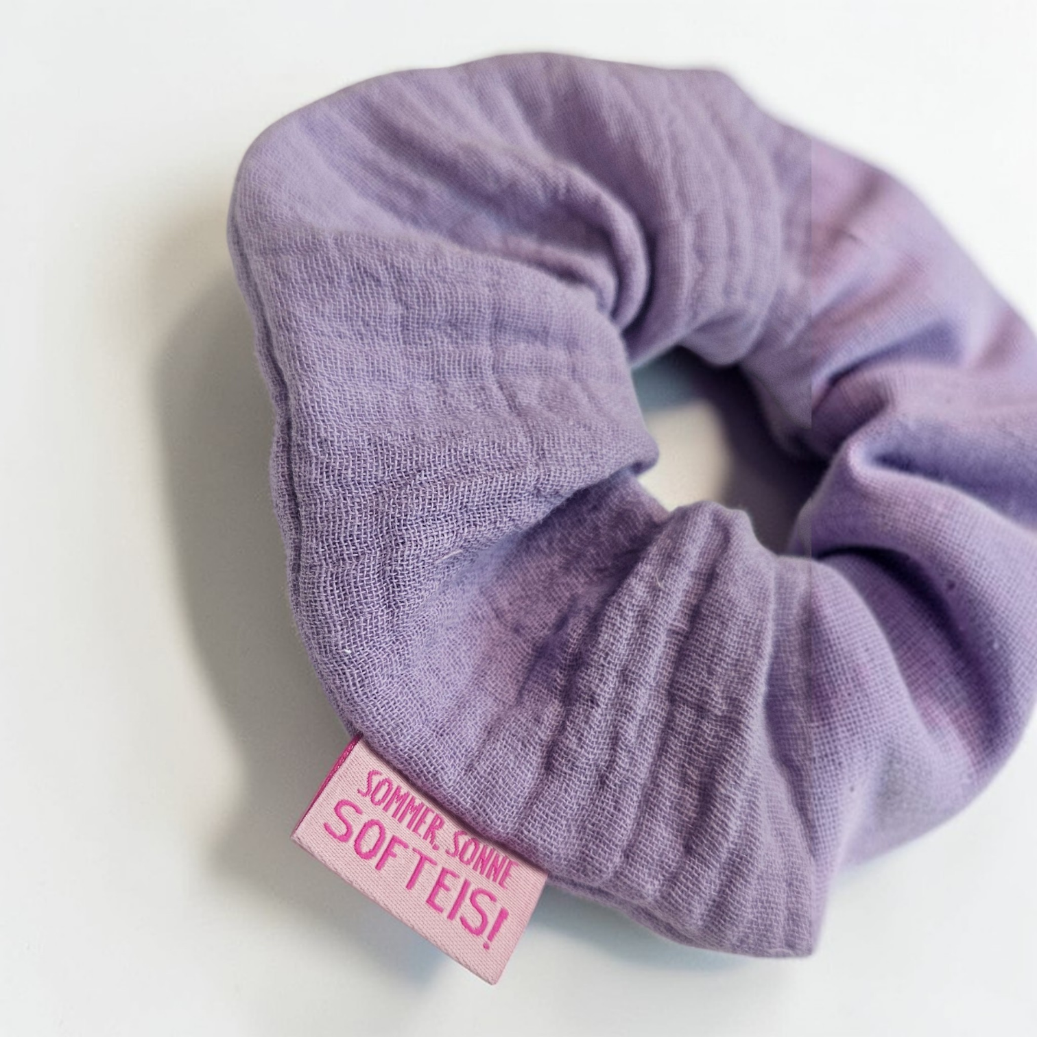 Scrunchie lila Softeis