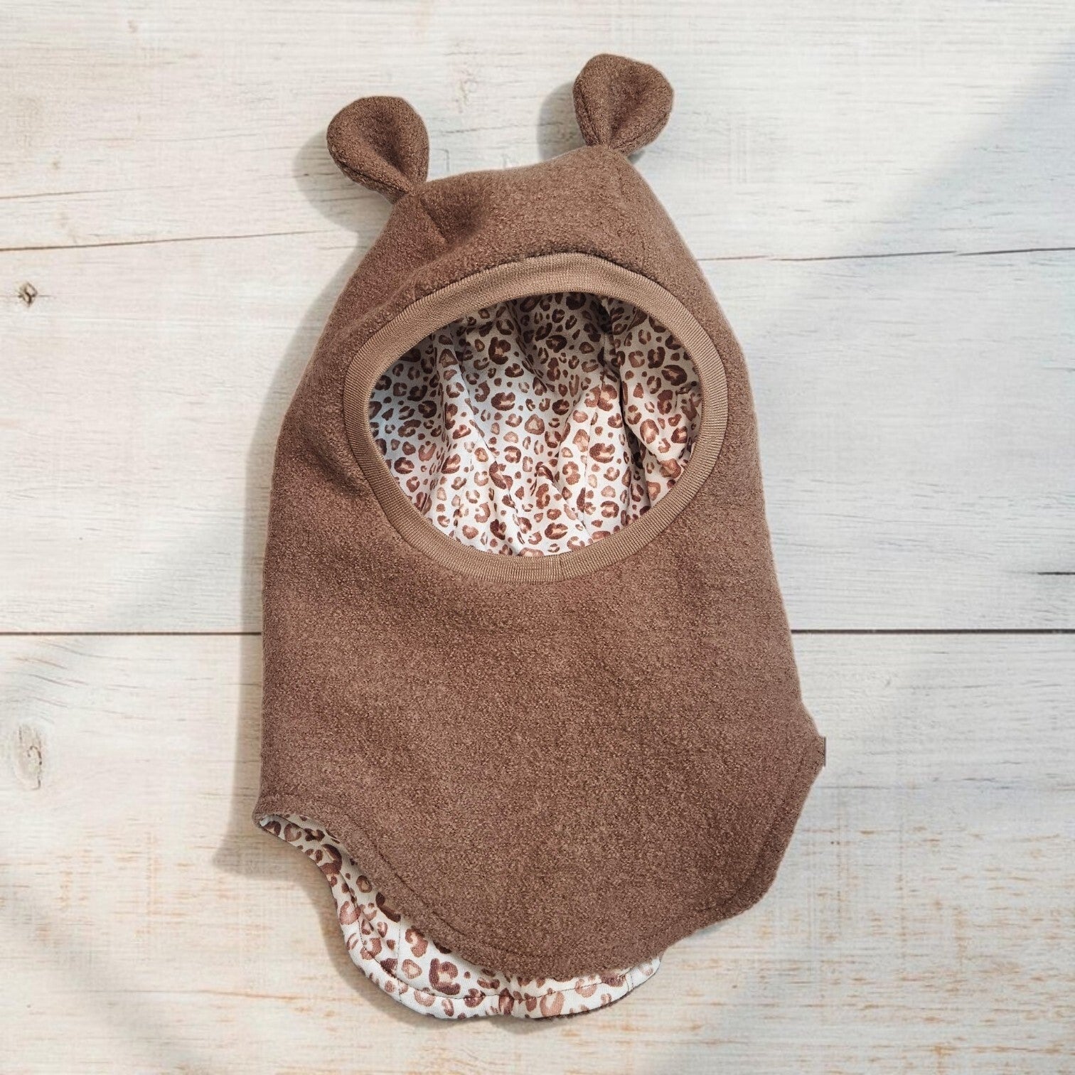 Bärchen Schlupfmütze Wollwalk