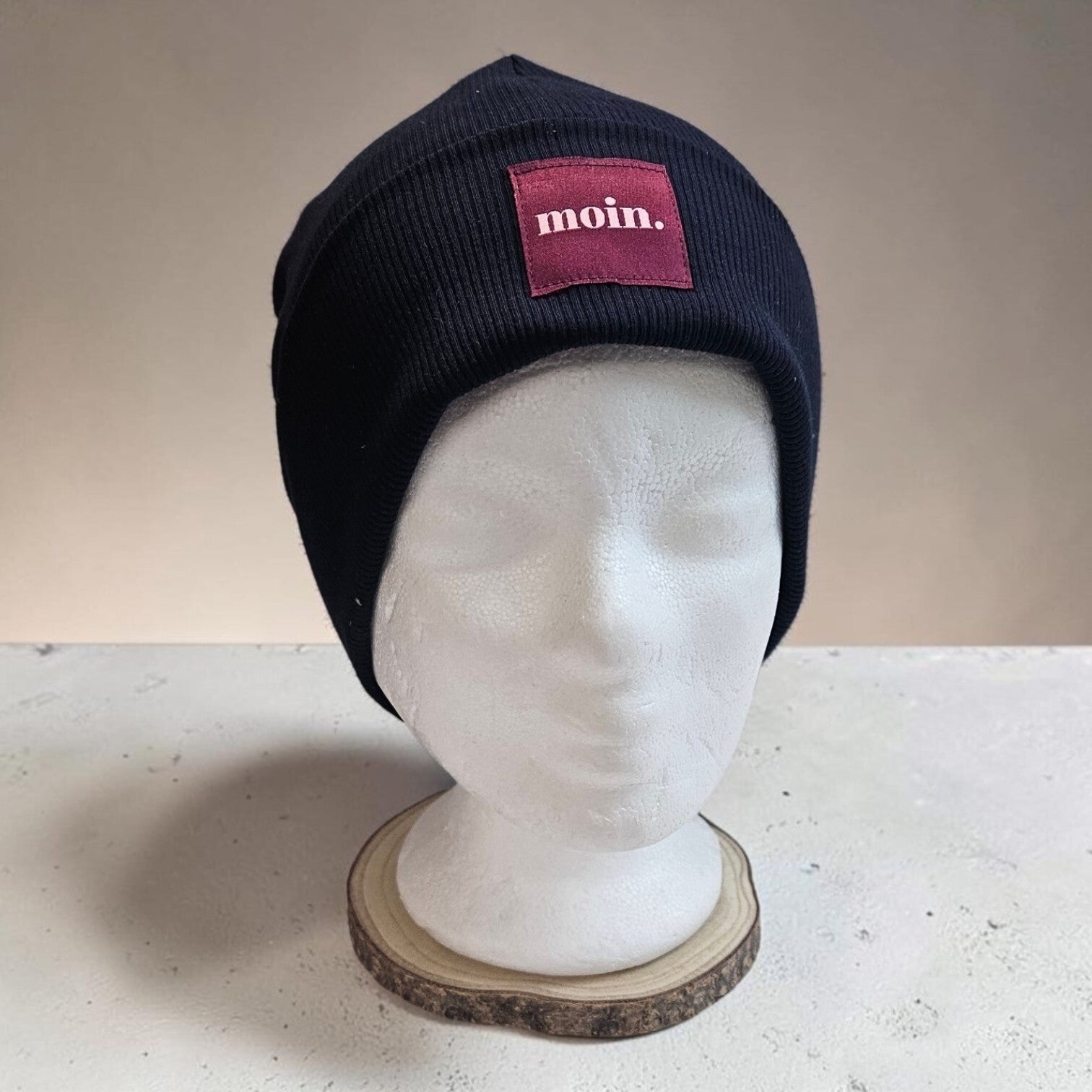 Statement Beanie Moin marine