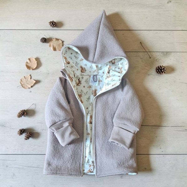 Wollwalkjacke
