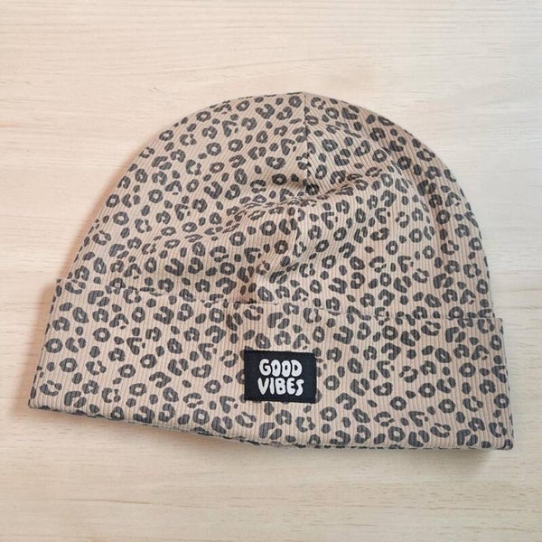 Statement Beanie Leo good vibes