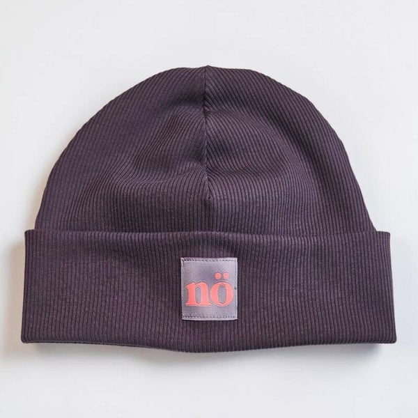 Statement Beanie NÖ lila neon